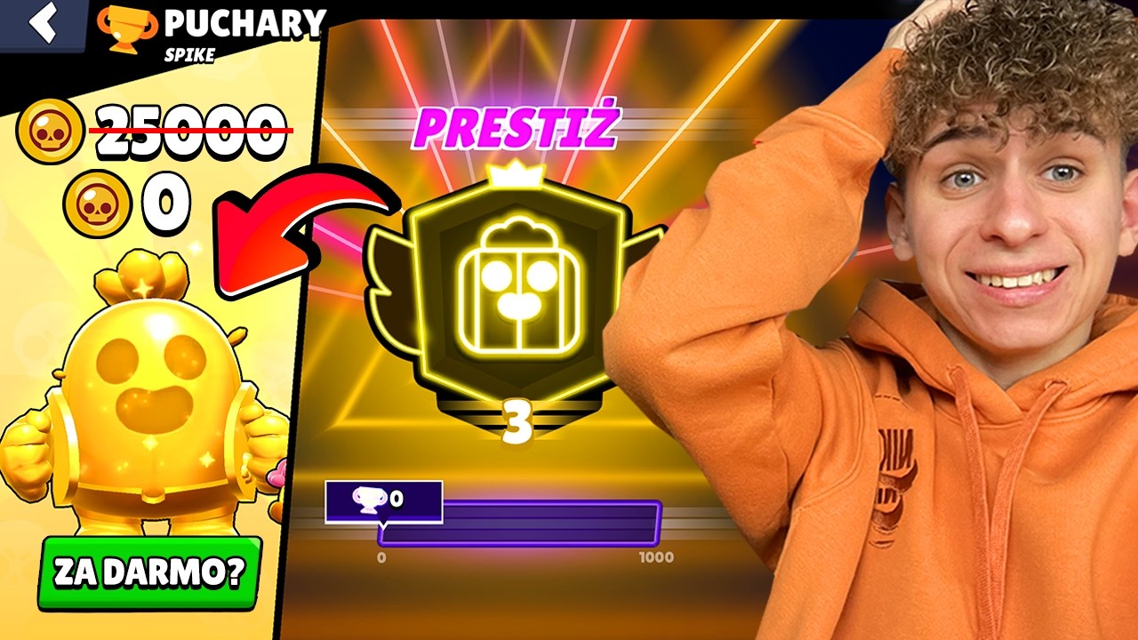 CO SIĘ STANIE JAK *WBIJESZ SWÓJ PIERWSZY* PRESTIŻ 3 w BRAWL STARS? 🤯 (Testuje mity z TikToka)