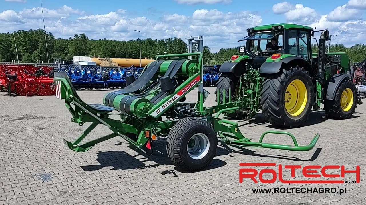 Owijarka Samozaładowcza Załadunek Przedni SIPMA OS 7531 MAJA - ROLTECH Poniaty Wielkie