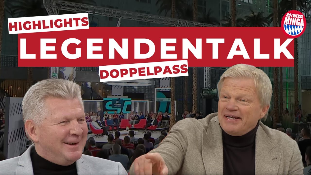 Oliver Kahn und Stefan Effenberg: Anekdoten, Insights und Klartext - Doppelpass FCB Highlights