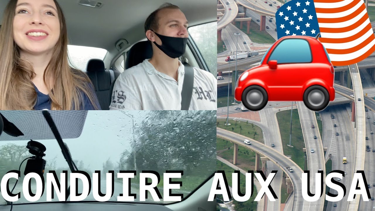 CONDUIRE AUX USA EN FLORIDE: Vlog pluvieux