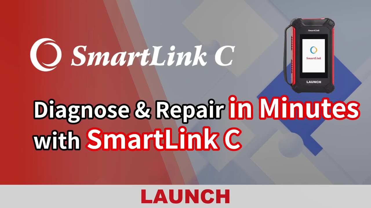Launch SmartLink Diagnose & Repair in minutes with SmartLink C