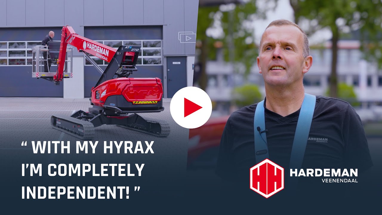 On the job with Hardeman Veenendaal | HYRAX