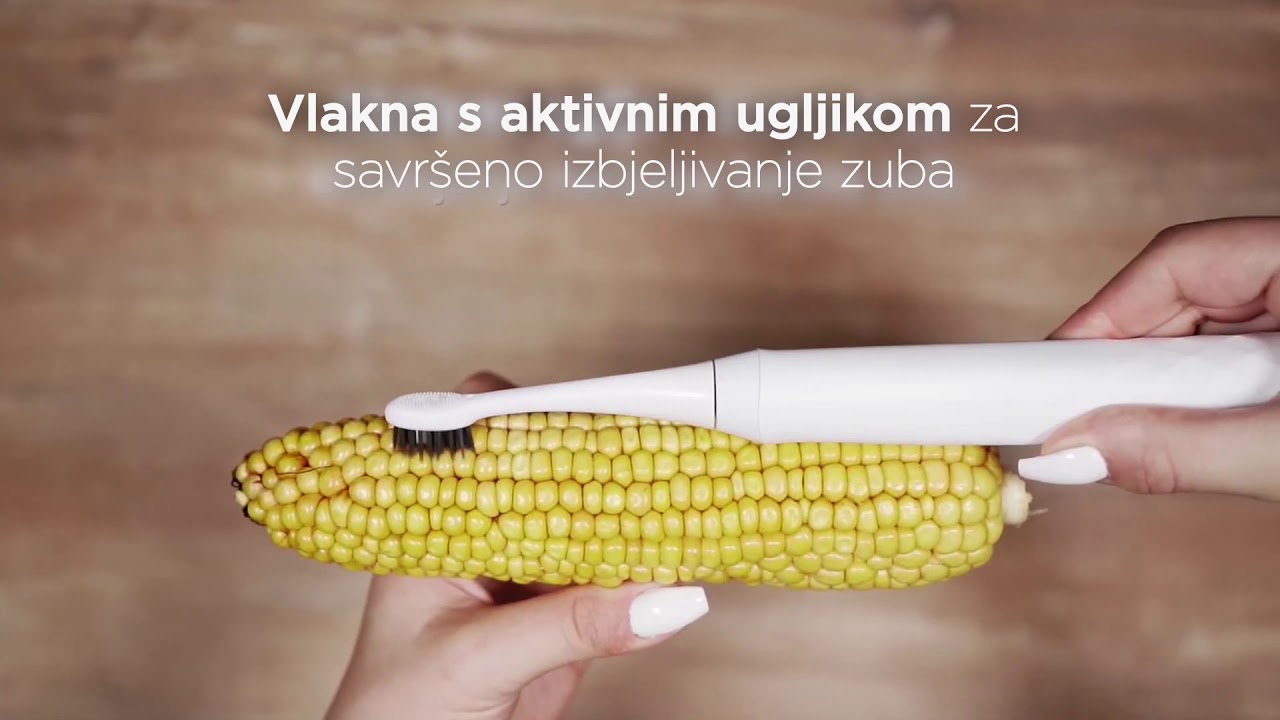 Kako čisti električna sonična četkica za zube Vitapur VELLA?