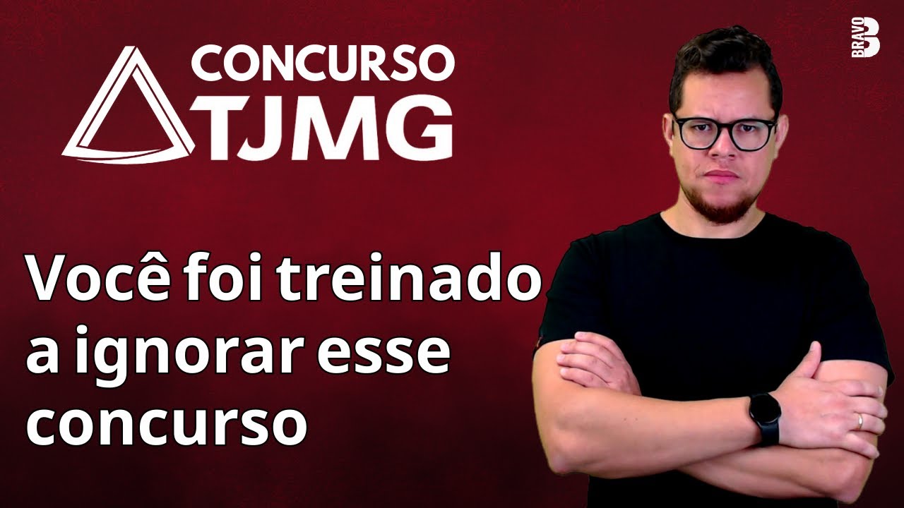 CONCURSO TJ-MG A VERDADE QUE N&Atilde;O TE CONTAM