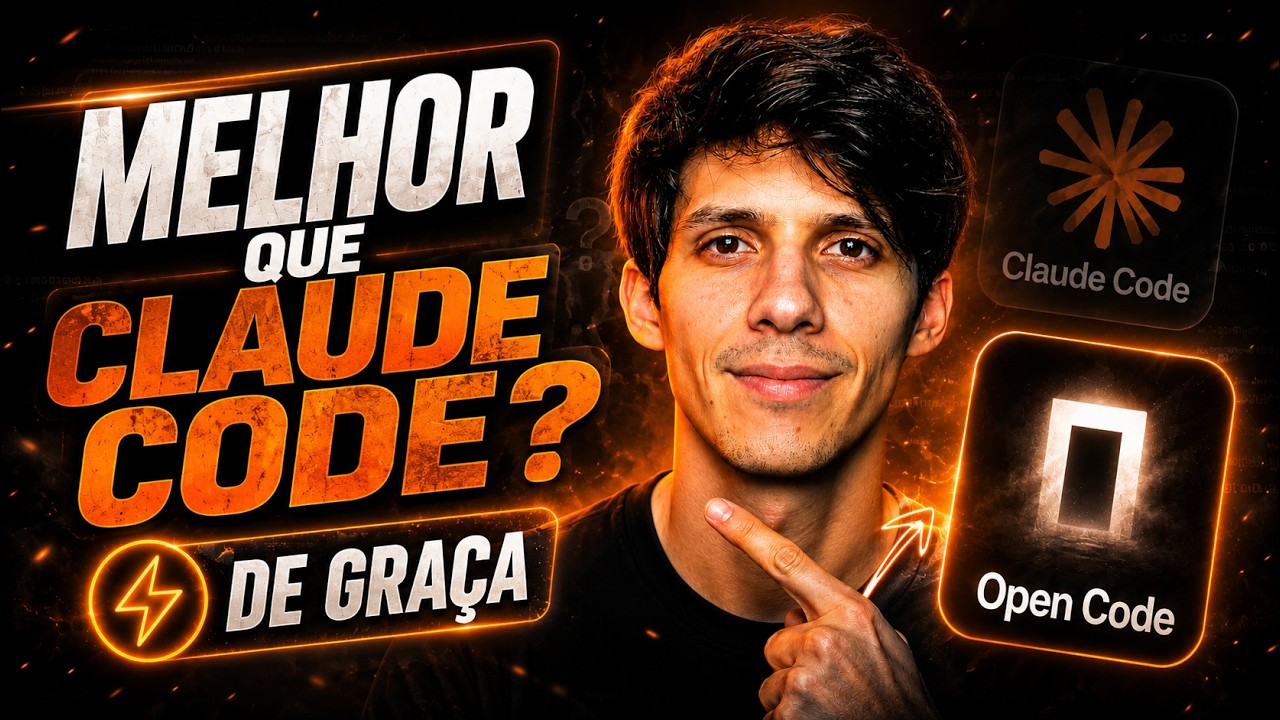 Chega de pagar! OPEN CODE faz tudo que Claude Code faz
