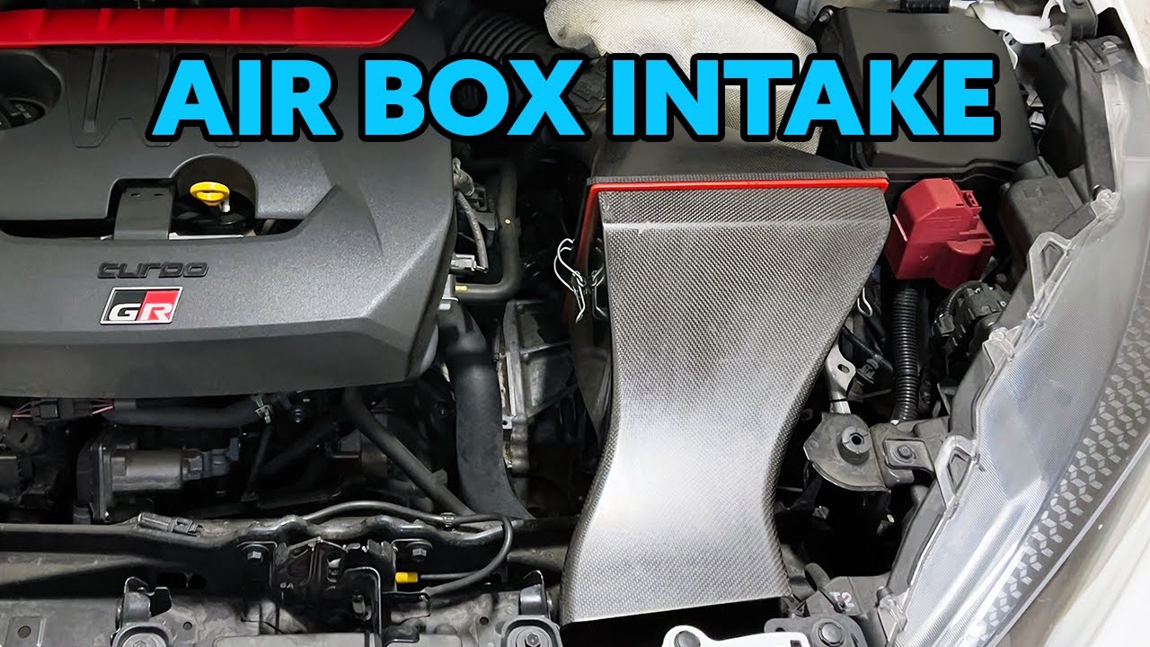 GR Yaris AJClubsport Intake System Airbox Kit | 4K