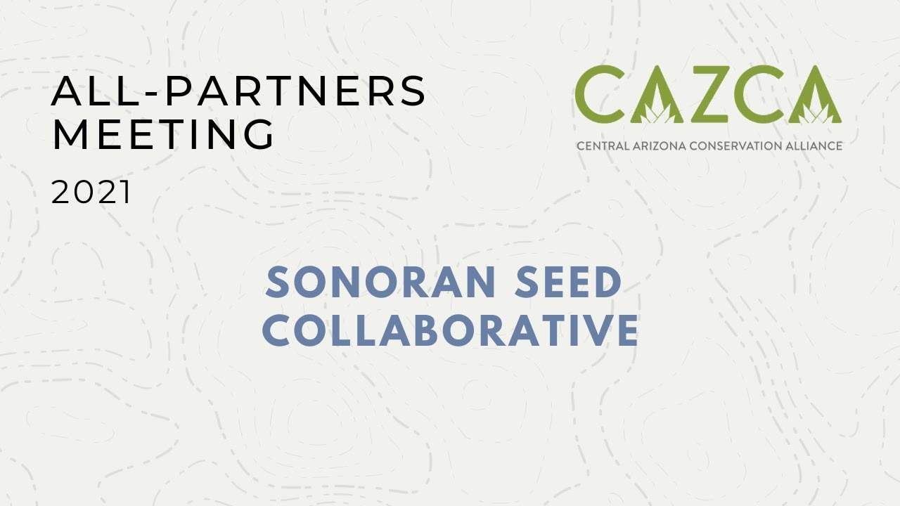 Sonoran Seed Collaborative Presentation