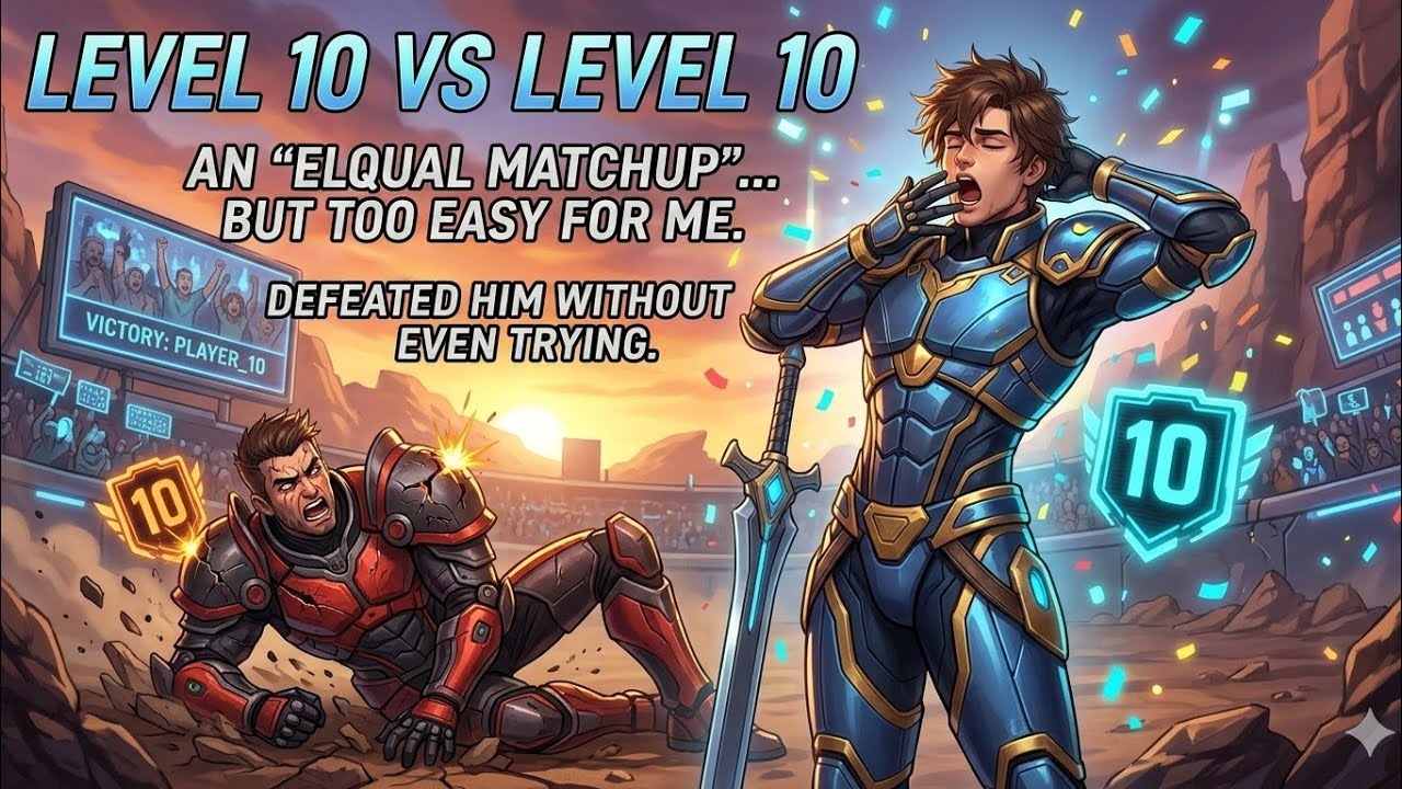 LEVEL 10 VS LEVEL 10 WHAT DO YOU THINK? 🤔 CASTLE CRUSH 