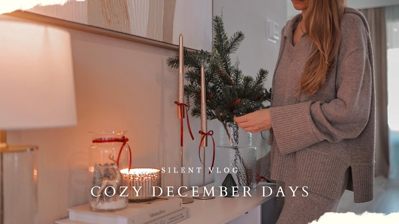 HELLO DECEMBER 🌲Cozy Winter Days | Clean and Decorate With Me for Christmas 2025 | Winter Wardrobe