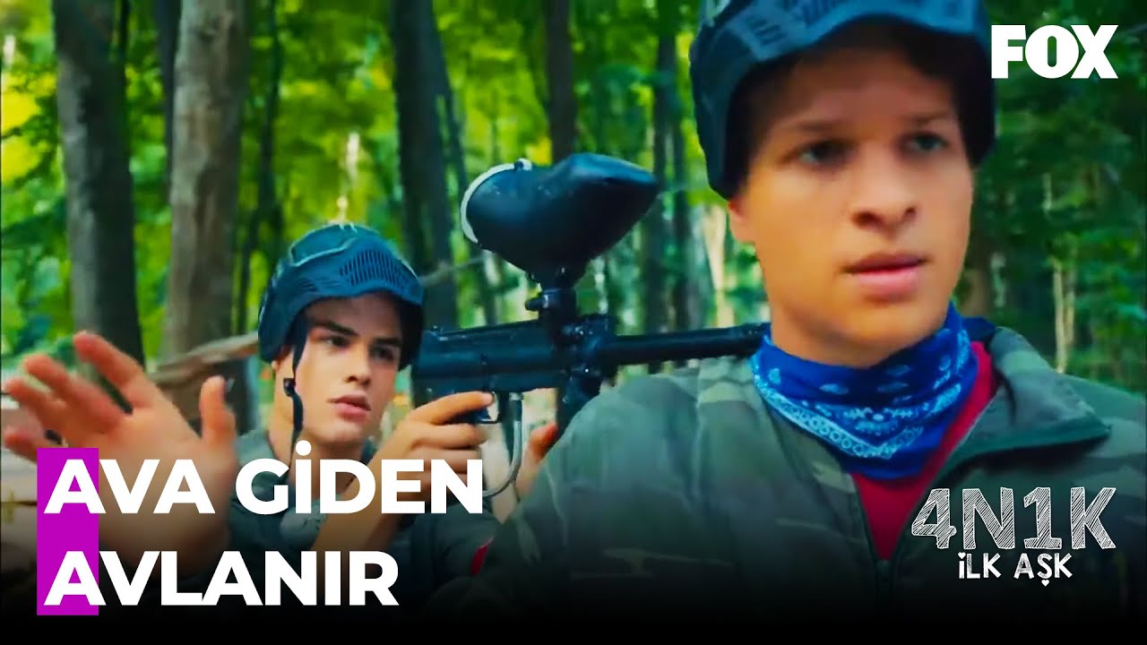 Ali ve Barış Paintball'da Kapışıyor - 4N1K İlk Aşk