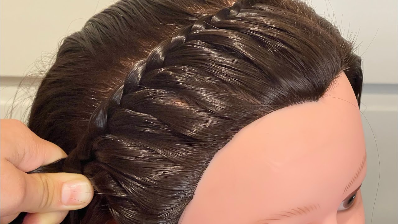 Trending new hairstyle | Hairstyle for girls | Party wear hairstyle