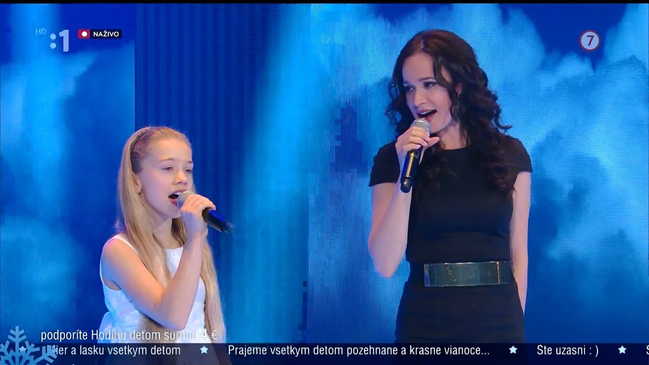 Kristína & Anetka Pitoňáková - Ľudskosť (Modlitba Za Ľudskosť) (Hodina Deťom 21-12-2014)