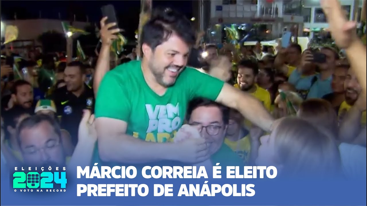 MÁRCIO CORREIA É ELEITO PREFEITO DE ANÁPOLIS