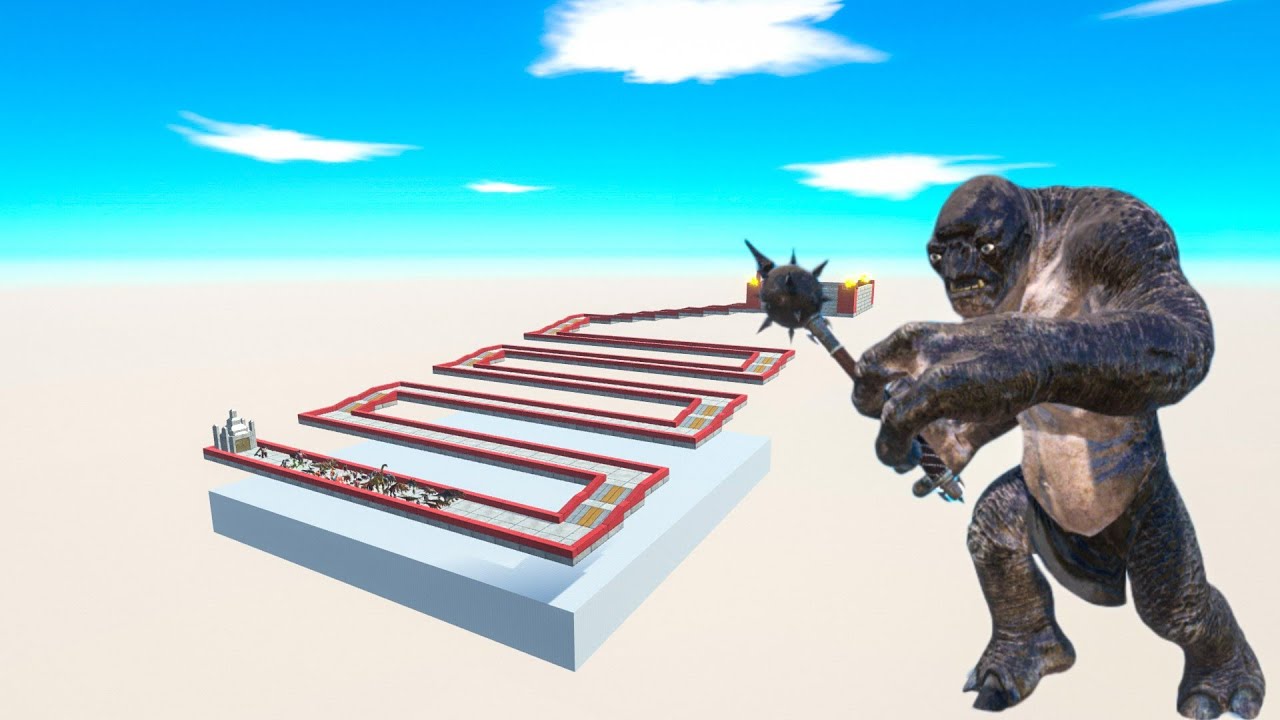 Escape From Troll - Last Survivor - Animal Revolt Battle Simulator