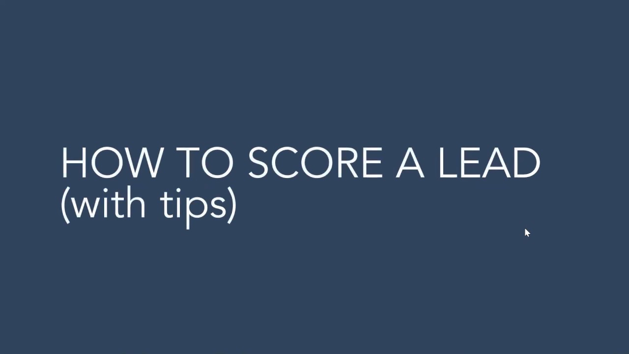 How to implement and succeed with Hubspot Lead Scoring