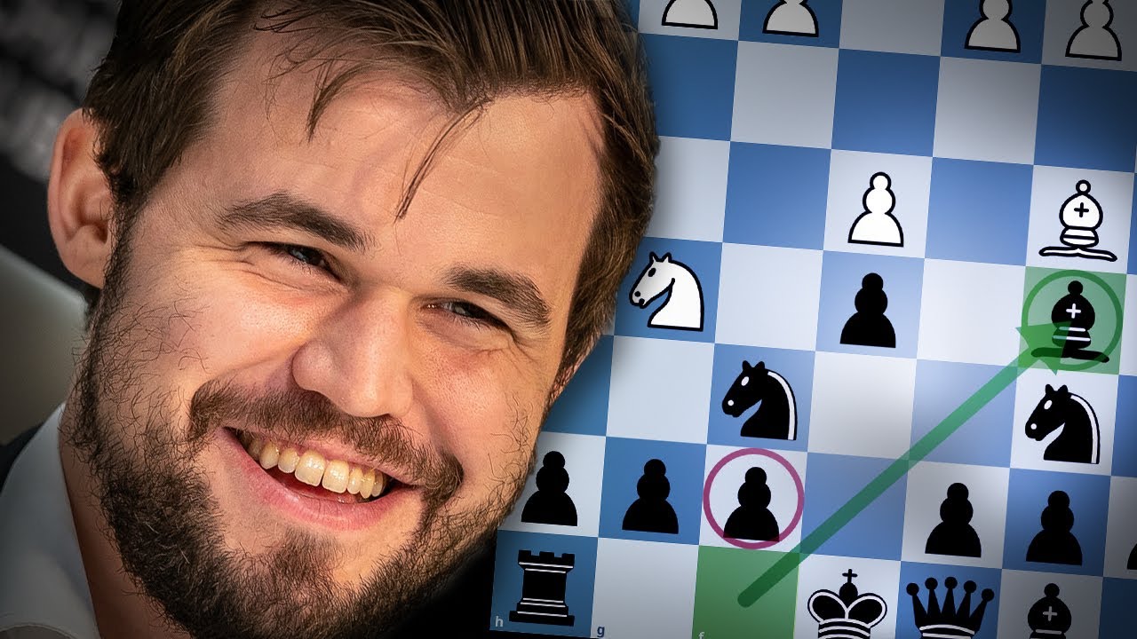 Magnus Carlsen plays the TRAXLER GAMBIT