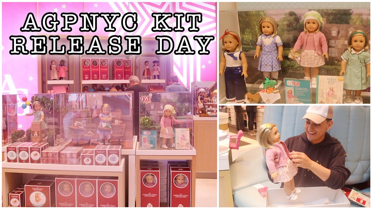 American Girl Place New York Kit Release Day Vlog!!!