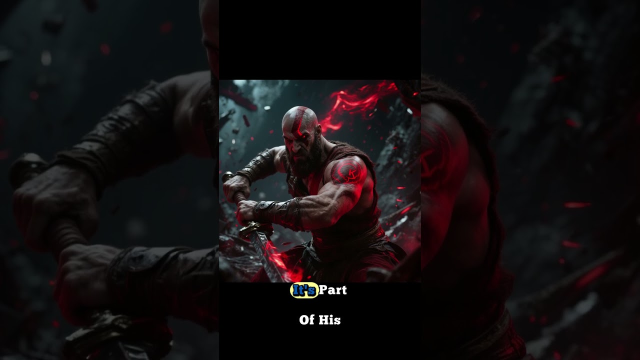 What is The Secret Behind Kratos&rsquo; Red Tattoo? #godofwar