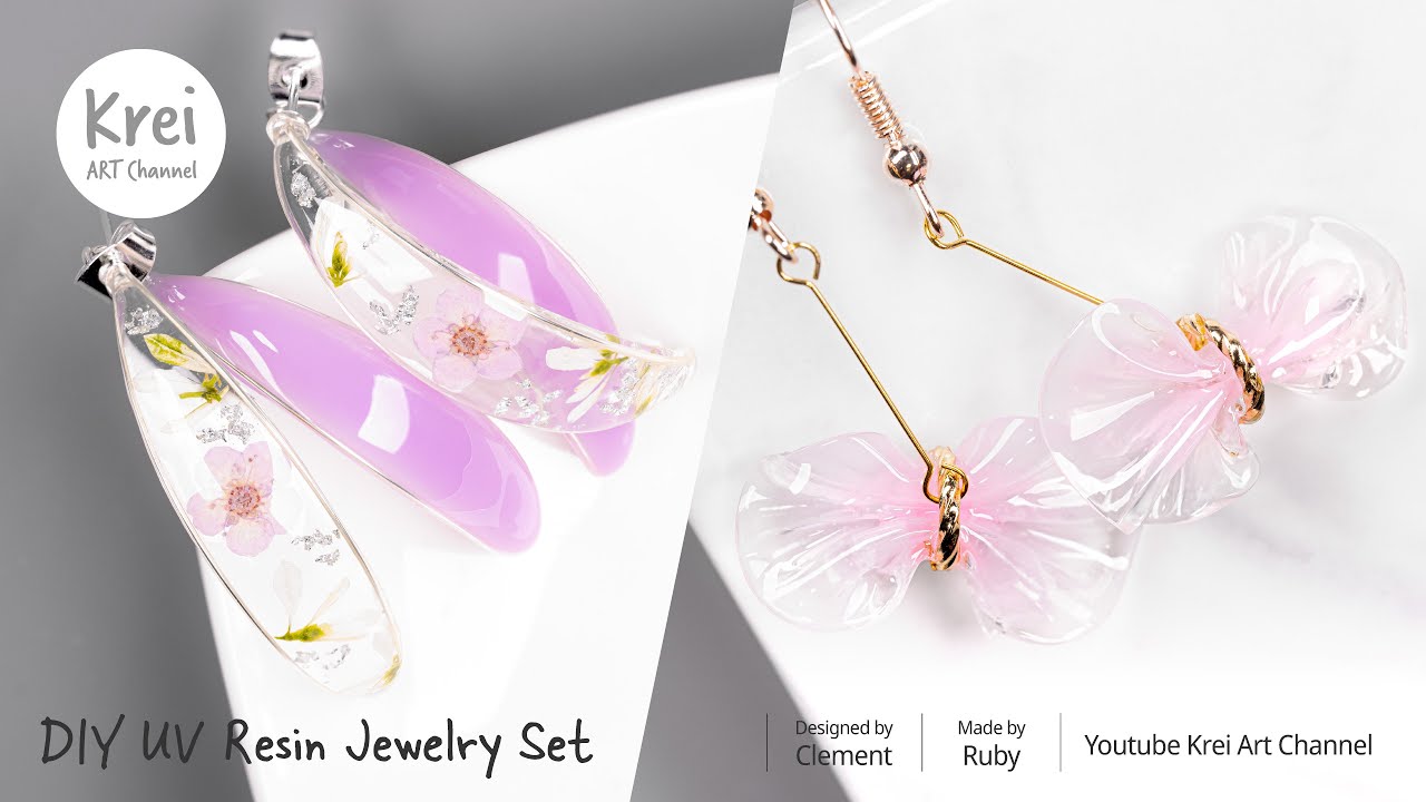 【UVレジン】魅惑のパープルコレクションセット〜♪ UV Resin-Enchanting purple Collection Set!