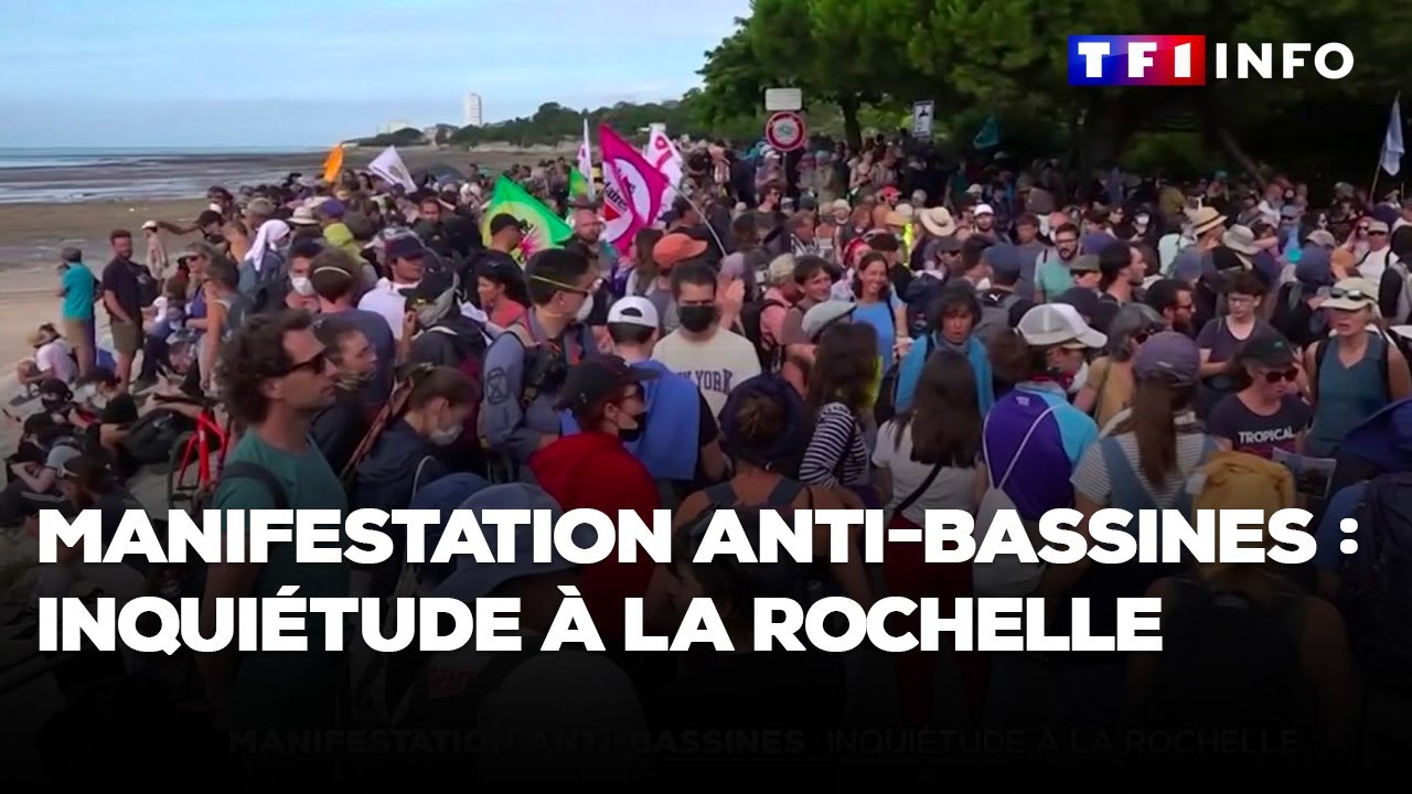 Manifestation anti-bassines : inquiétude à La Rochelle