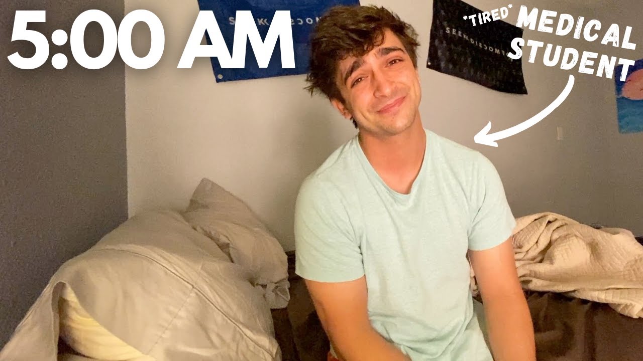 Waking Up At 5 AM For A Week! | Medical School Vlog