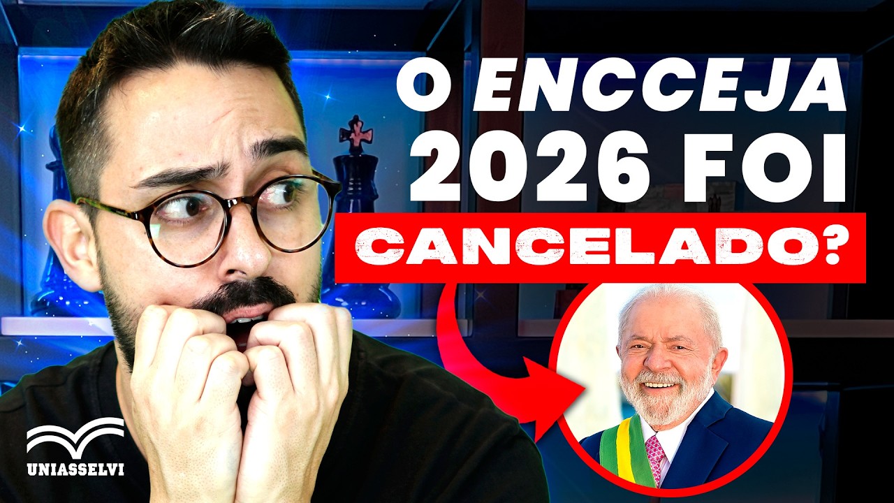 O ENCCEJA 2026 FOI CANCELADO?