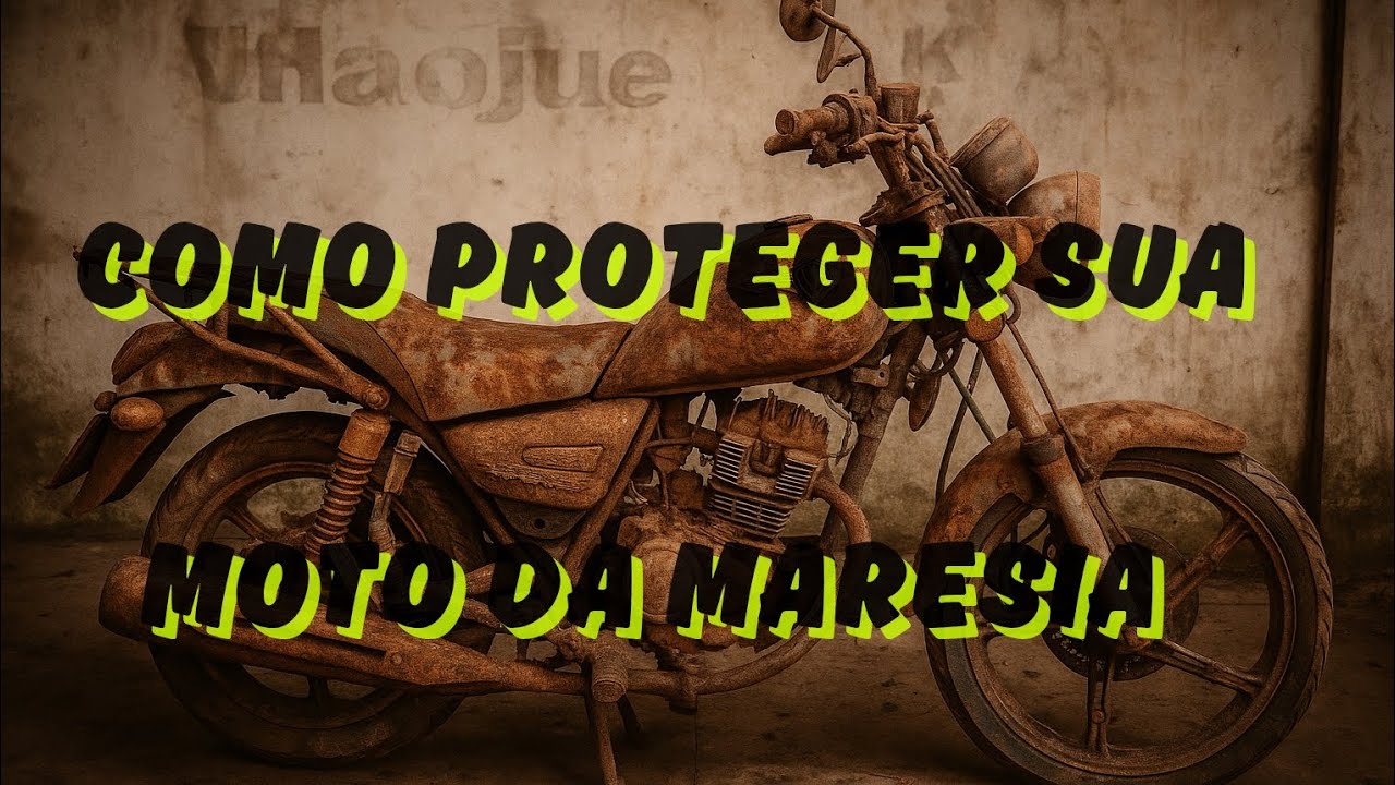 Como proteger sua moto da Maresia e do ferrugem?