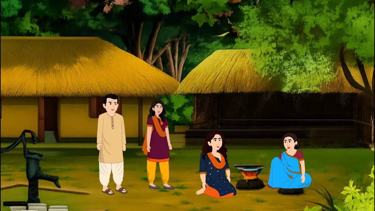 এক অনাথ মেয়ে খুঁজে পেলো  পরিবার | বাংলা কার্টুন | Bhalo Bhalo Bangla Cartoon 