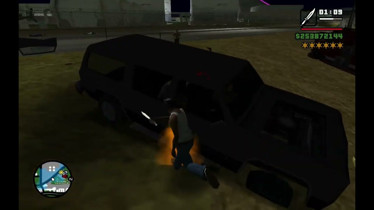 GTA Underground Trailer Park Shootout + Six Stars Wanted Level Escape