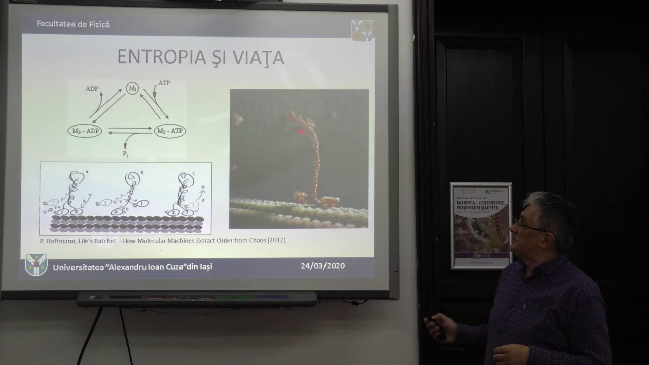 Fizică: „Entropia – controverse, paradoxuri și mister”, Conf. univ. dr. Cristian BABAN