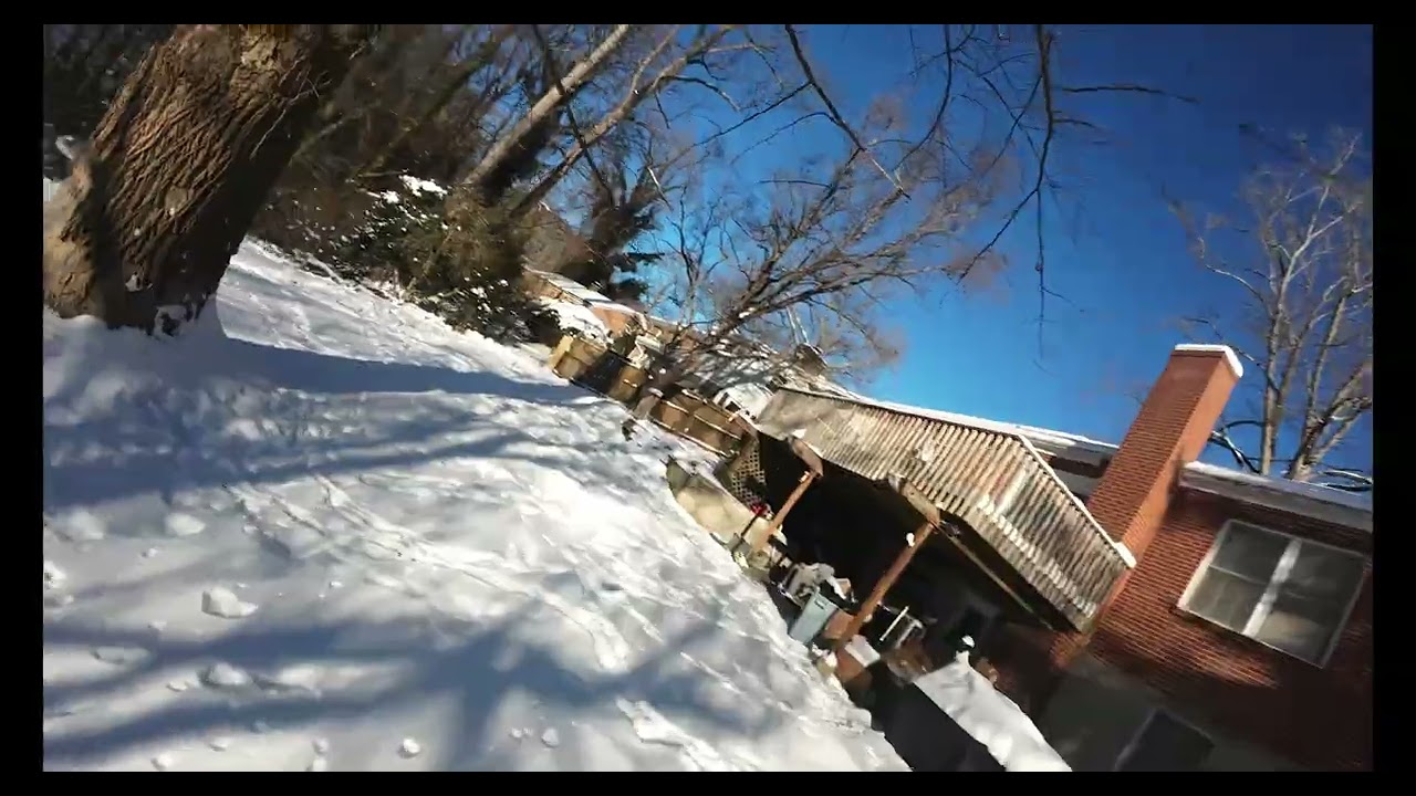 Avata 2  🪰 1 day after Snow storm 5 ❄️