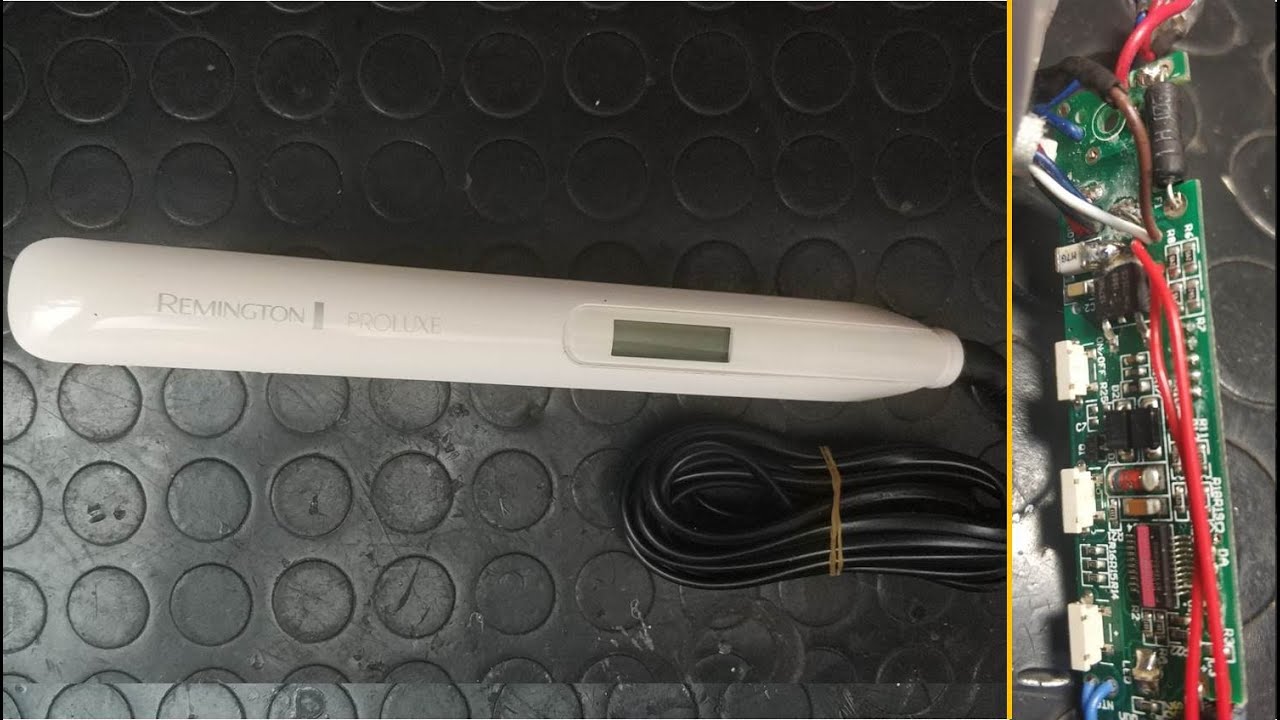 Saç Düzleştirici Sökümü ve Tamiri (Remington S9100)