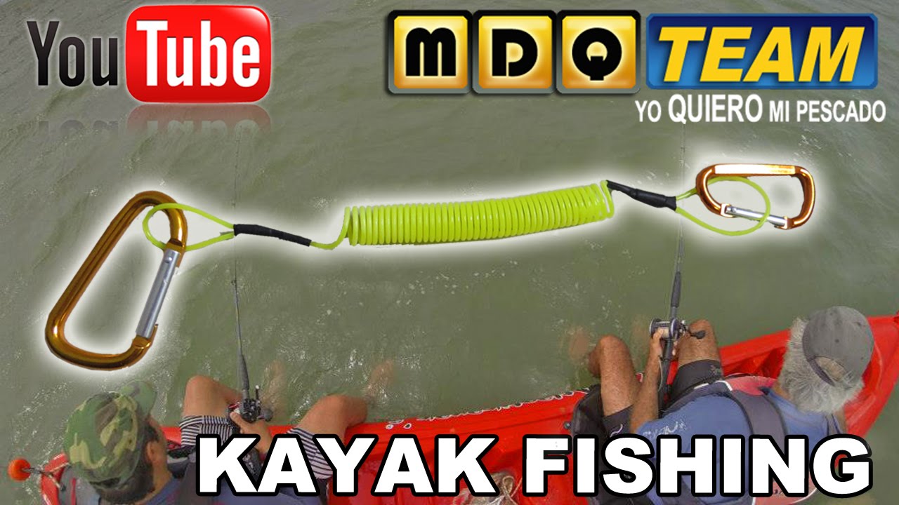 Como hacer un agarre de seguridad para la caña en el kayak