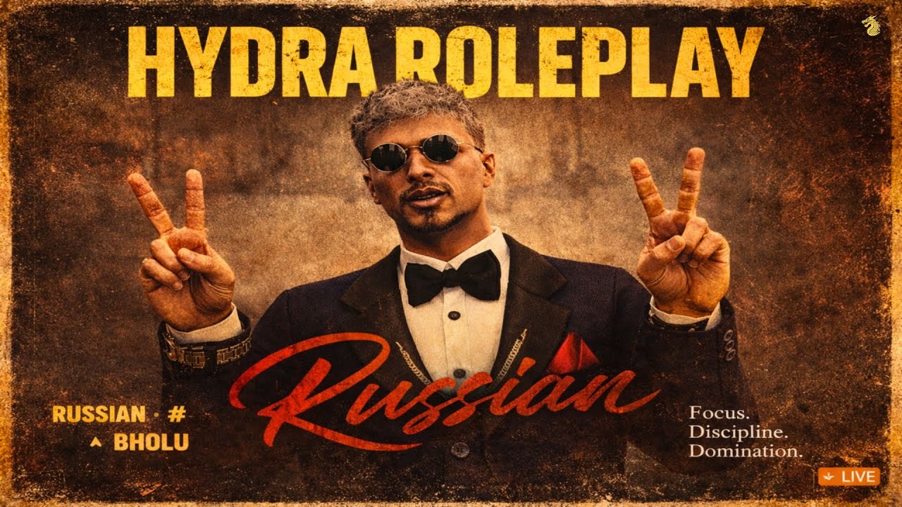 Russian Bholu Is Back | HYDRA RP LIVE | #htrp #hydraroleplay #playwithsahil  @DynamoGaming