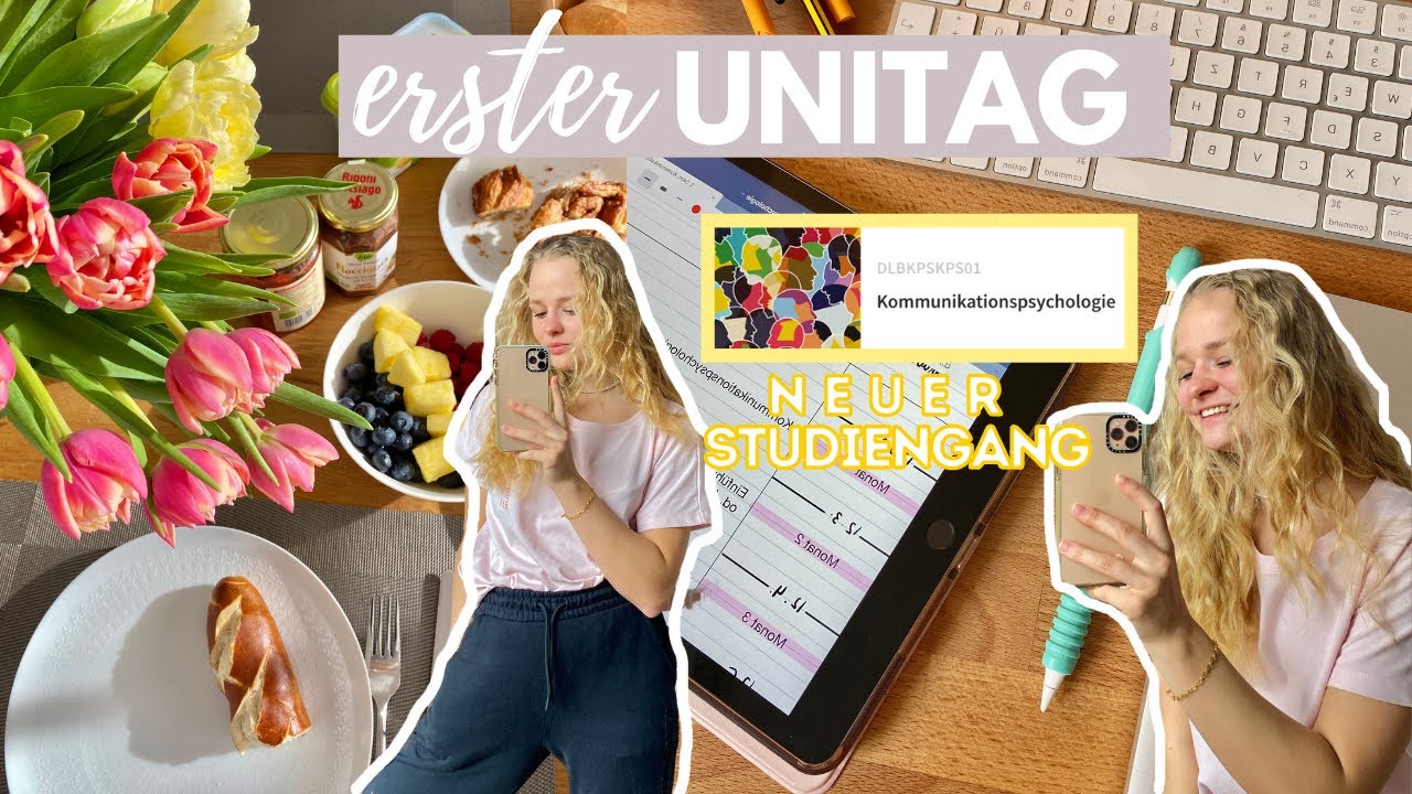 meiner erster Unitag im neuen Studiengang (Kommunikationspsychologie) // Miss Aliana