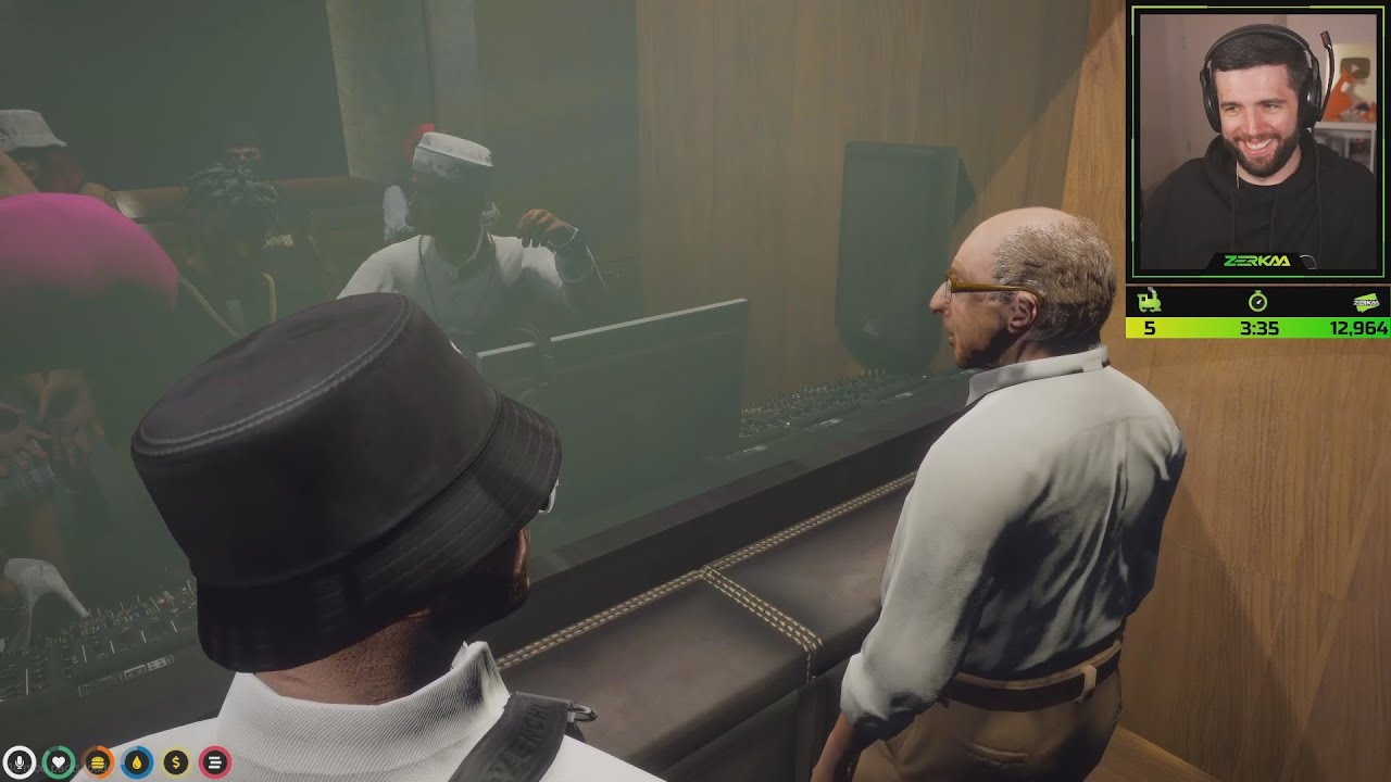 James Randal Spitting Bars At MDM Records | GTA RP NoPixel 3.0