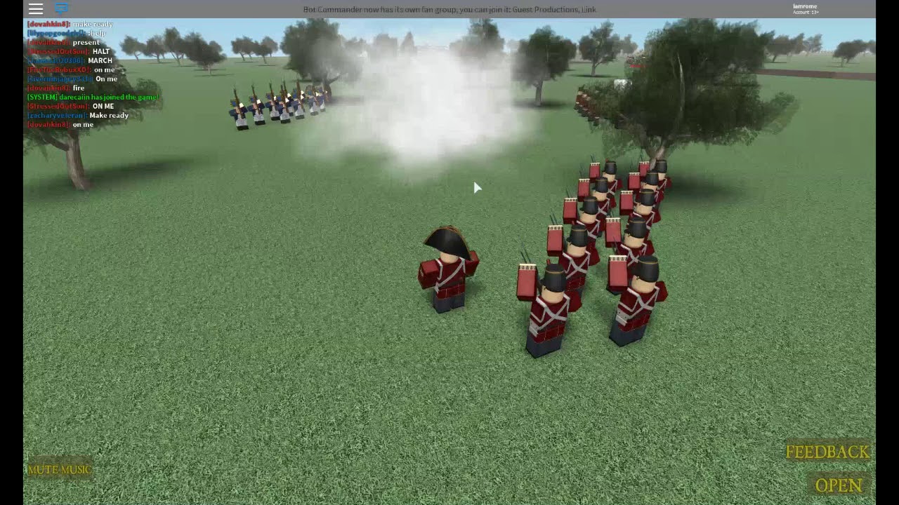 Roblox-Bot Commander i became a Army Boss!