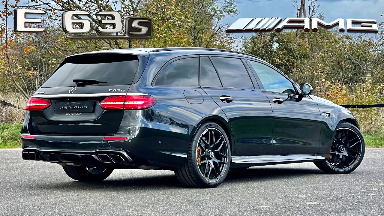 2023 Mercedes-AMG E63 S Wagon 303km/h REVIEW on AUTOBAHN