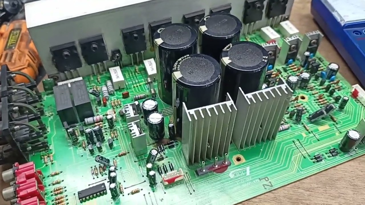 Joson saturn amplifier , walang sounds , busted ang isang fuse 
