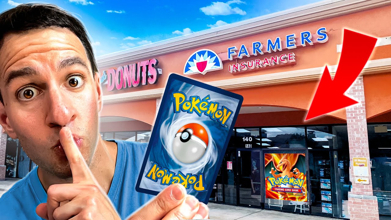 I Found a HIDDEN Pokemon Card Store!