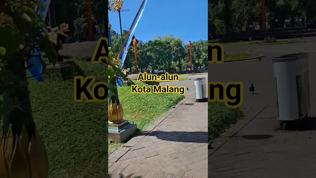 #kotamalang #alunalun #jalanjalan