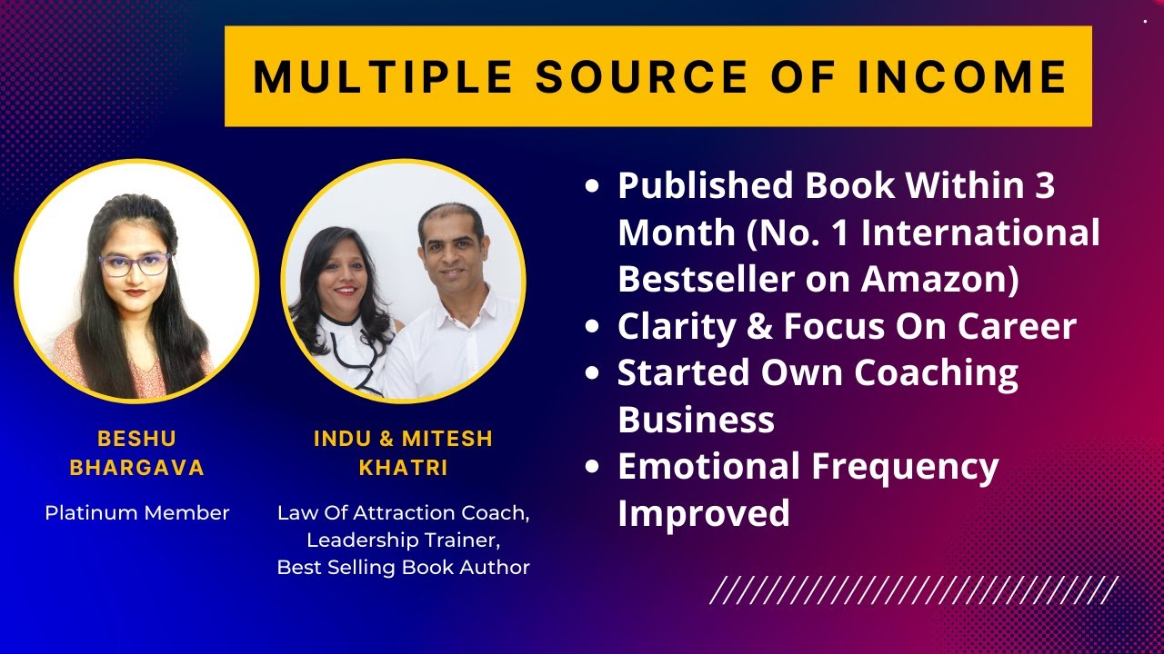 How I Created Multiple Sources Of Income | How I Increased My Emotional Frequency | Platinum Success