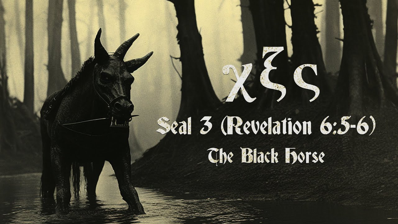 &chi; &xi; &sigmaf;' - Seal 3 - (Revelation 6:5-6) - The black horse - (Official Video)
