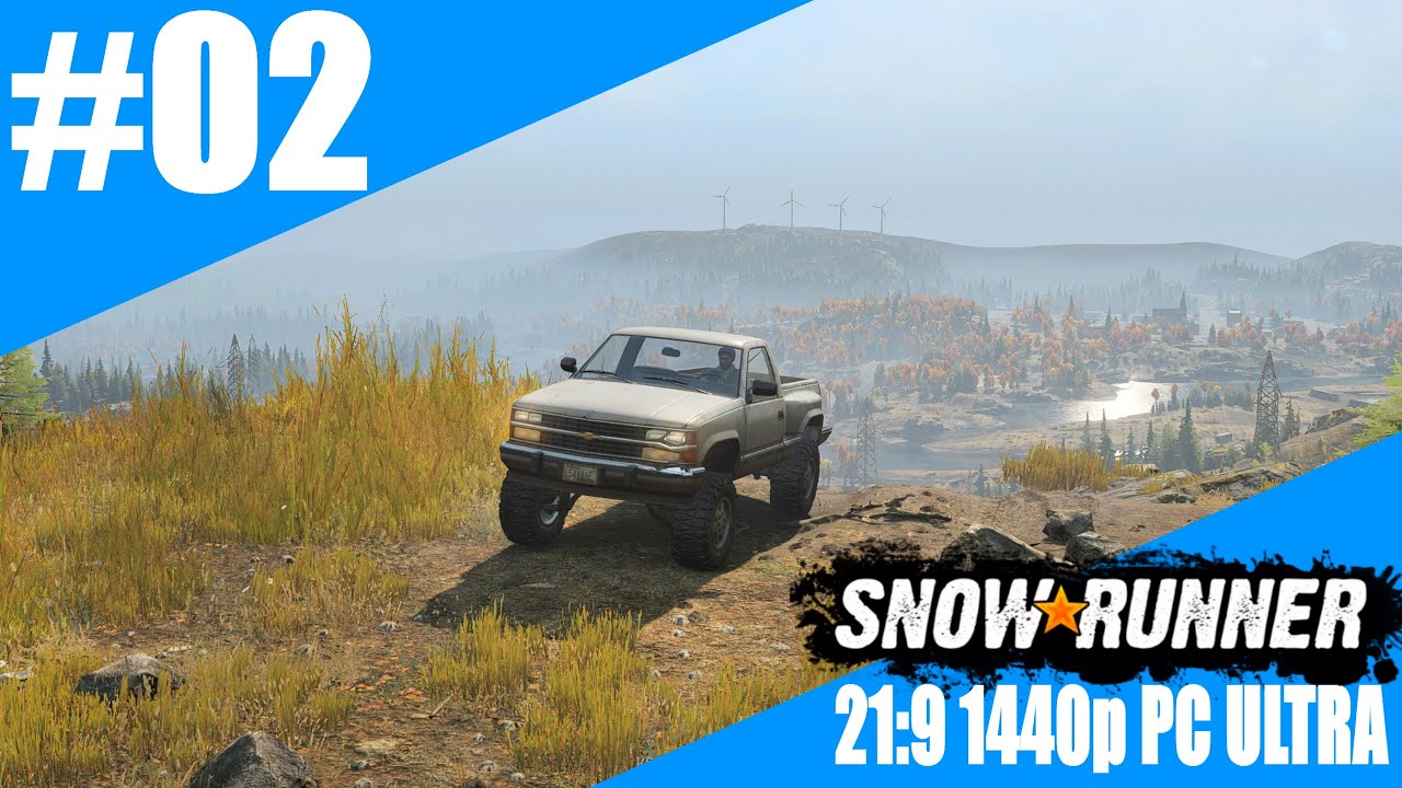 SNOWRUNNER #02 MICHIGAN - RENOVIERUNG DER ALTEN BRÜCKE(2) ★ 21:9 1440p PC ★ Let´s Play Deutsch