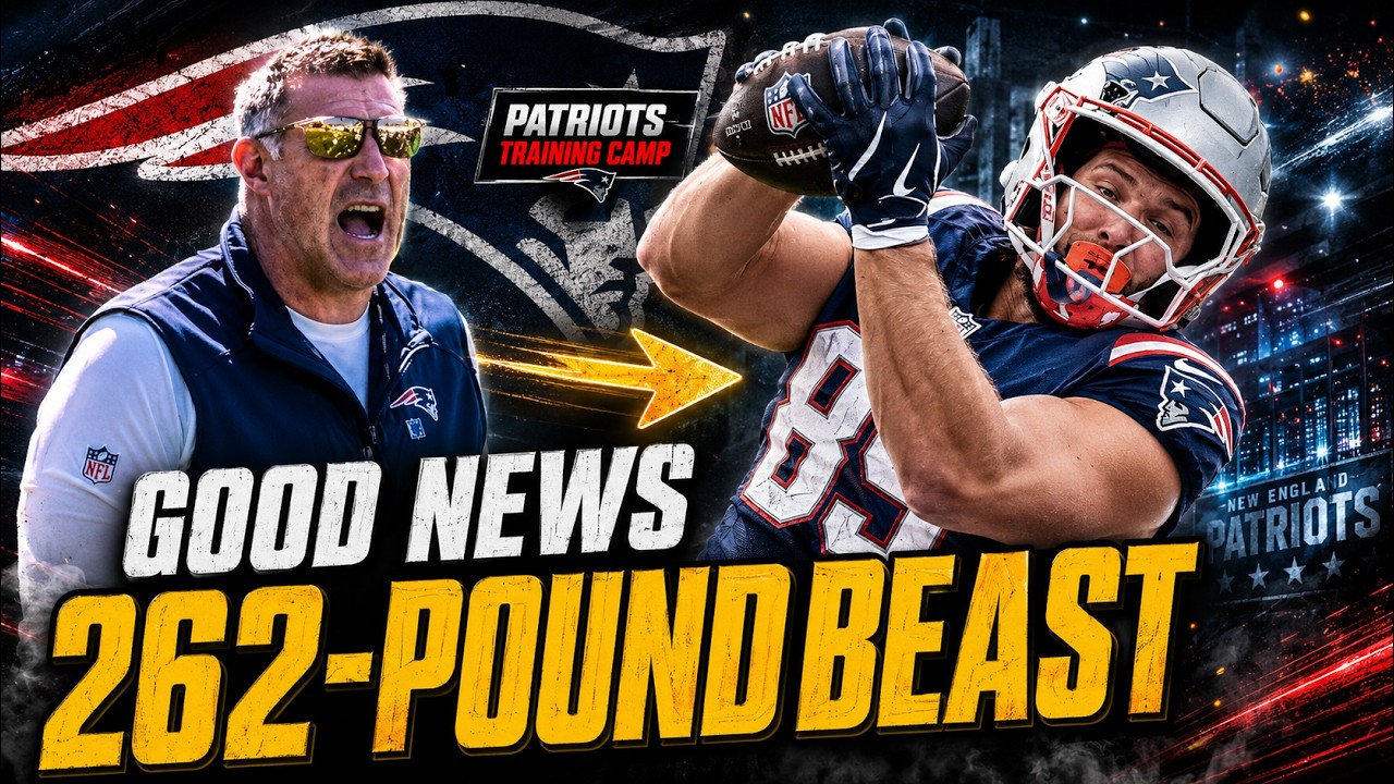 Patriots Just Discovered a 262-POUND Blocking Beast, and Drake Maye&rsquo;s Offense May Have a New Edge