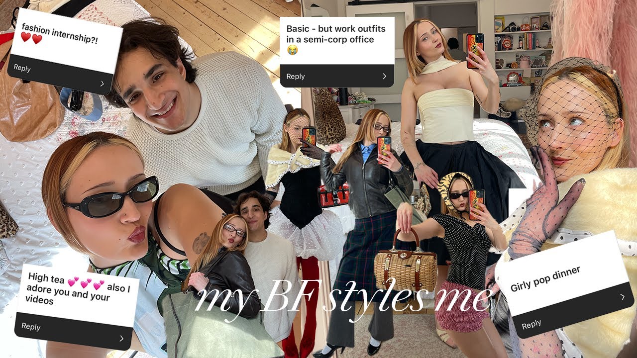 My boyfriend styles me for *your* occasions!!!
