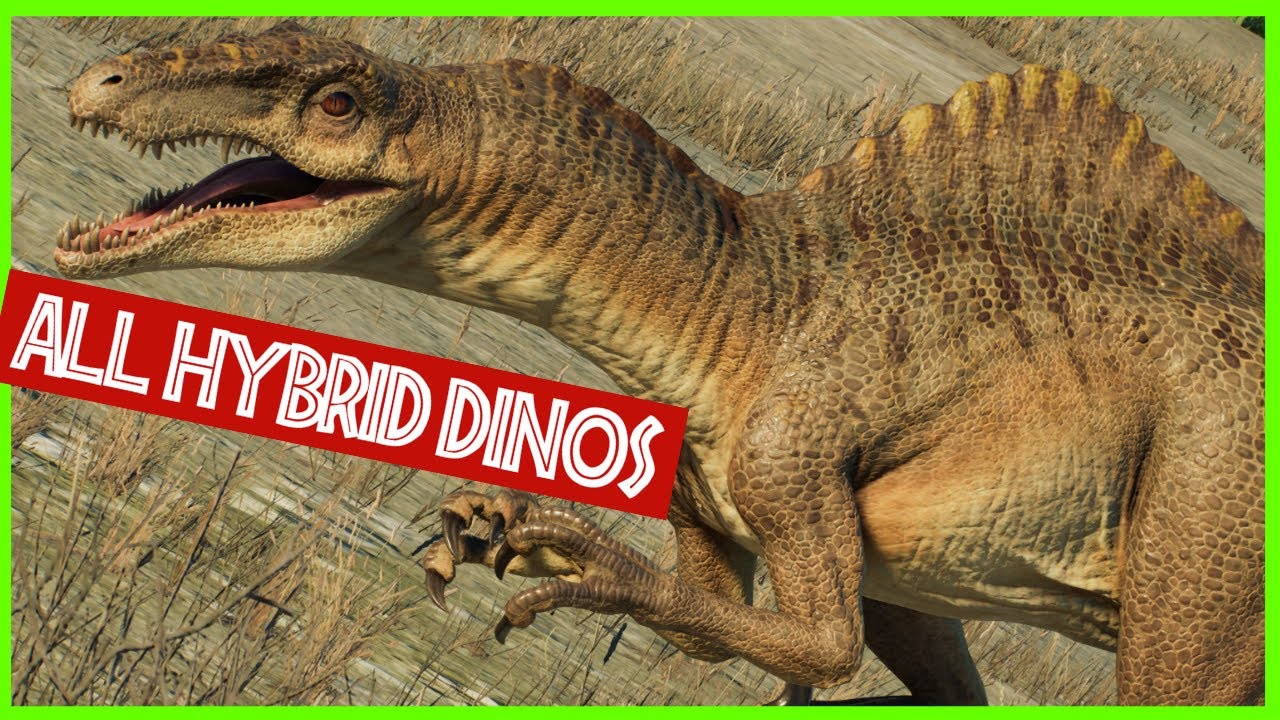 ALL HYBRID DINOSAURS in Jurassic World Evolution 2 [4K]