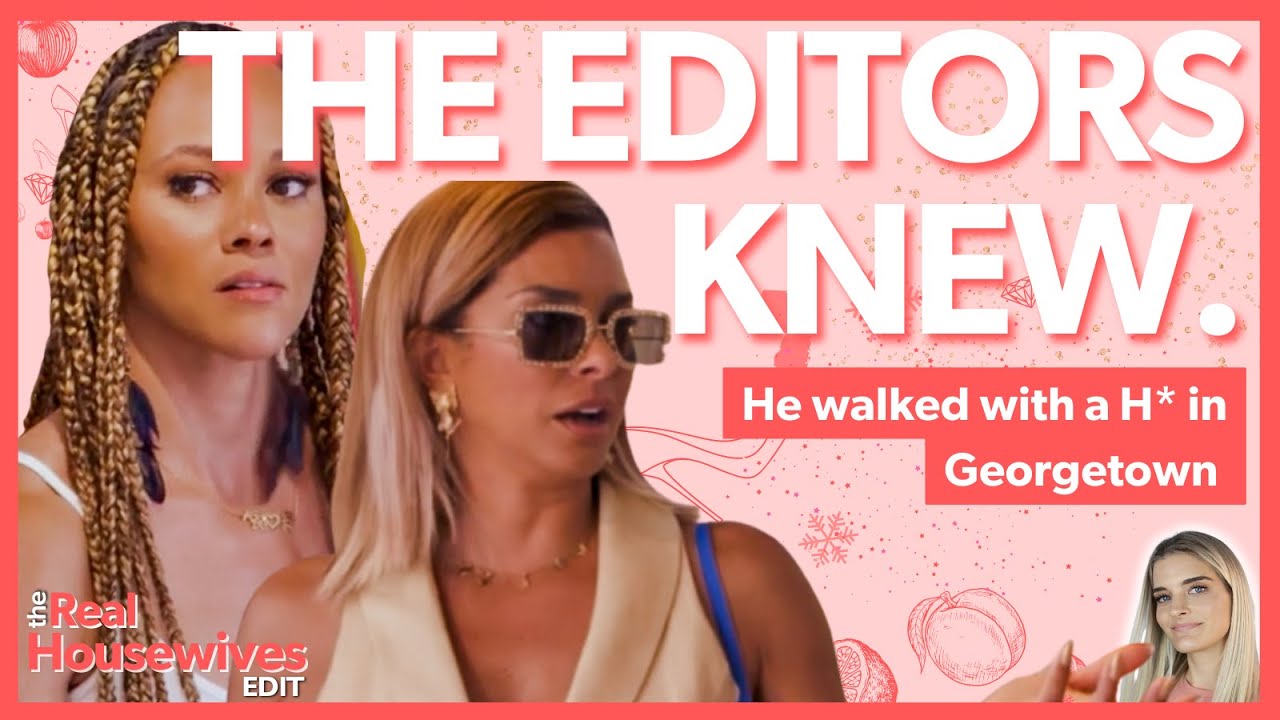 Juan walked with a h* in Georgetown without Robyn? The editors KNEW #RHOP