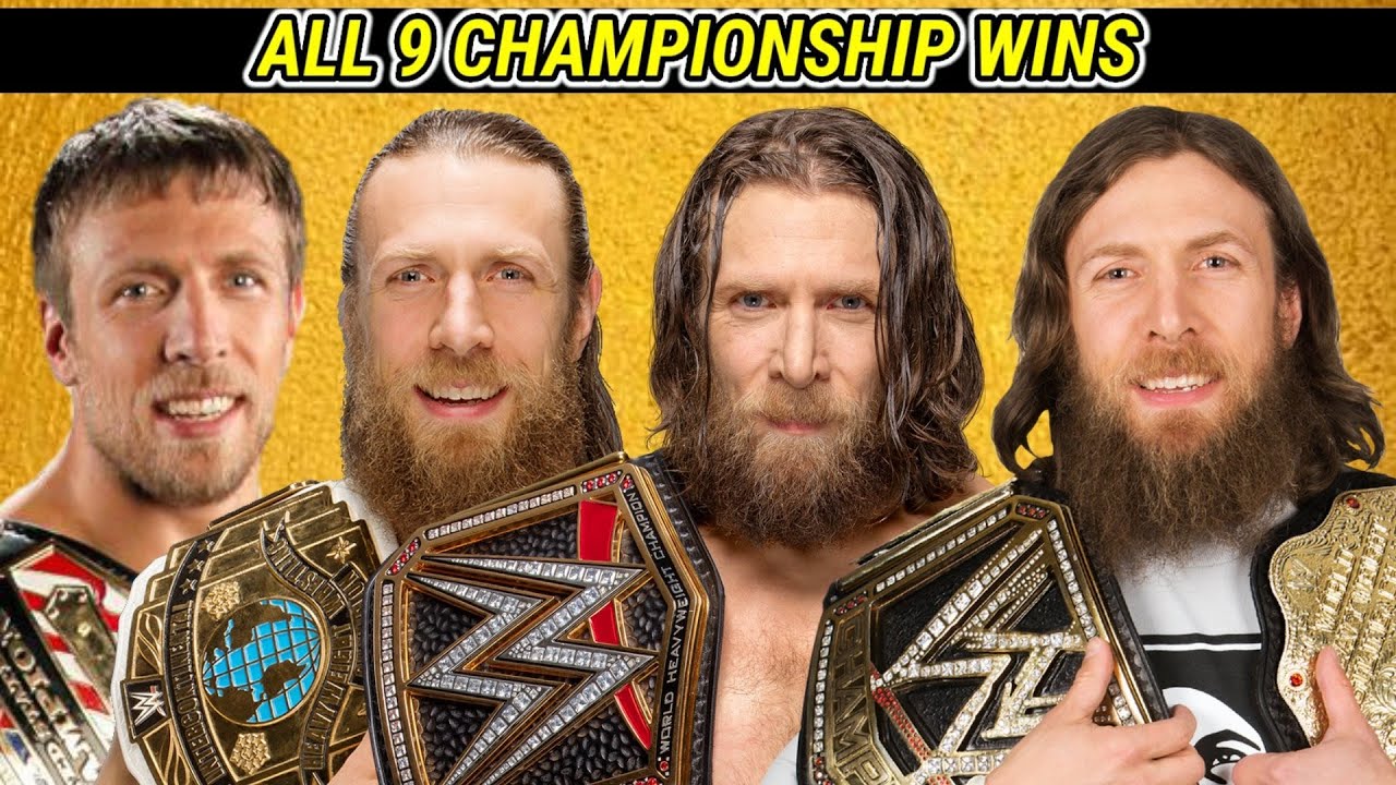 DANIEL BRYAN ALL CHAMPIONSHIP WINS