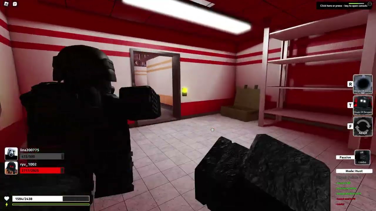 [Roblox] Play as SCP-106 (My first 106 gameplay) | SCP: Facility Breach
